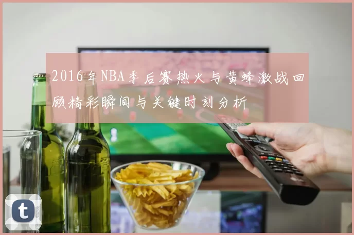 2016年NBA季后赛热火与黄蜂激战回顾精彩瞬间与关键时刻分析