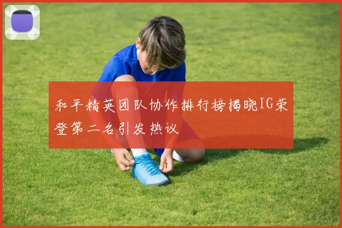 和平精英团队协作排行榜揭晓IG荣登第二名引发热议