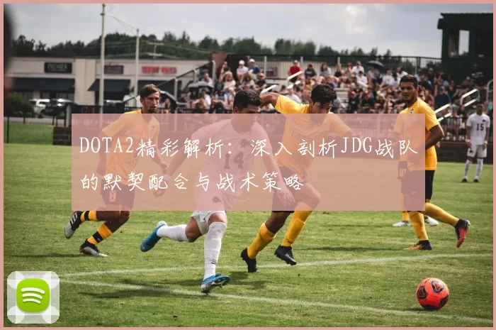 DOTA2精彩解析：深入剖析JDG战队的默契配合与战术策略